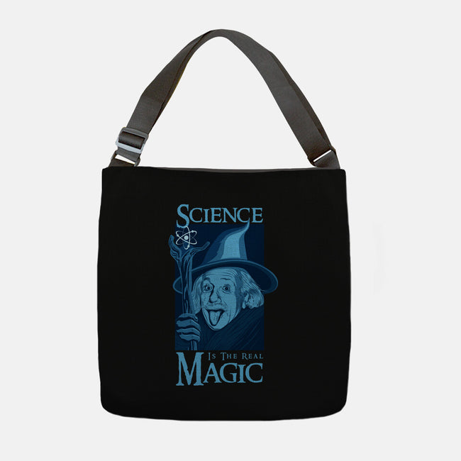 Science Is The Real Magic-None-Adjustable Tote-Bag-sachpica