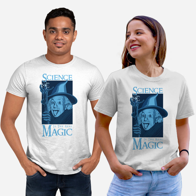 Science Is The Real Magic-Unisex-Basic-Tee-sachpica