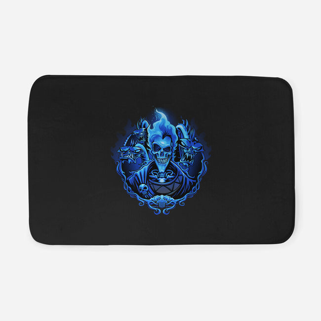 God Of Underworld-None-Memory Foam-Bath Mat-daobiwan