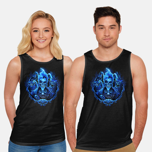 God Of Underworld-Unisex-Basic-Tank-daobiwan