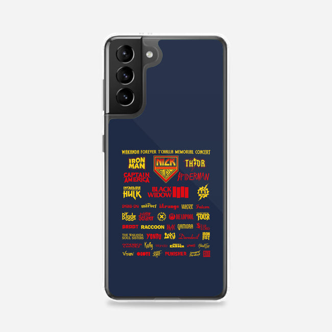 Memorial Concert-Samsung-Snap-Phone Case-Retro Review