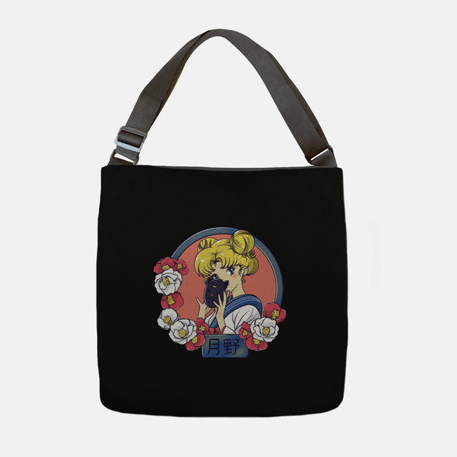 Tsuki No Usagi-None-Adjustable Tote-Bag-Freecheese