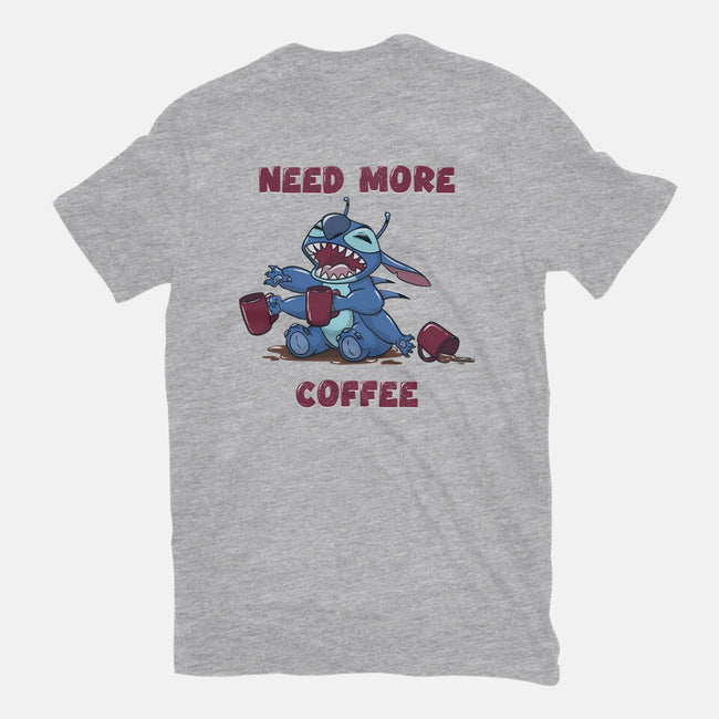 Need More Coffee-Unisex-Basic-Tee-Claudia