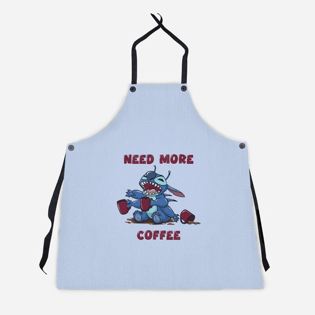 Need More Coffee-Unisex-Kitchen-Apron-Claudia
