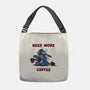 Need More Coffee-None-Adjustable Tote-Bag-Claudia