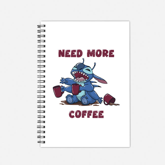 Need More Coffee-None-Dot Grid-Notebook-Claudia