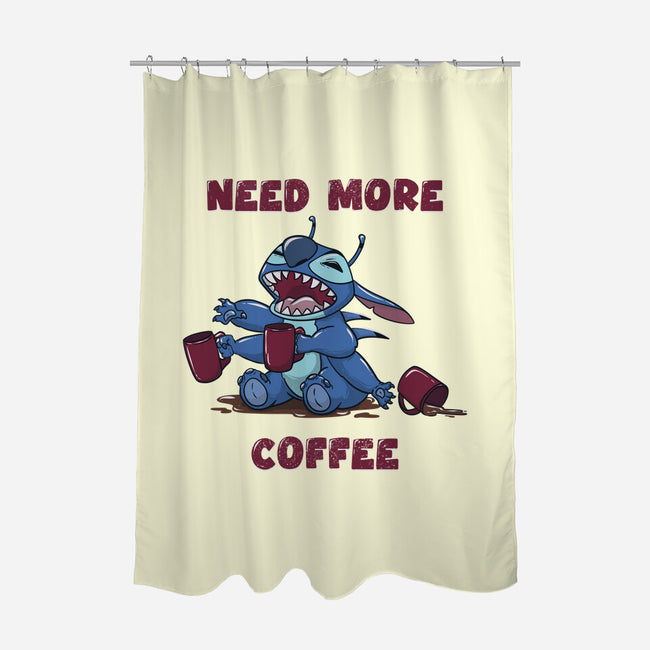 Need More Coffee-None-Polyester-Shower Curtain-Claudia