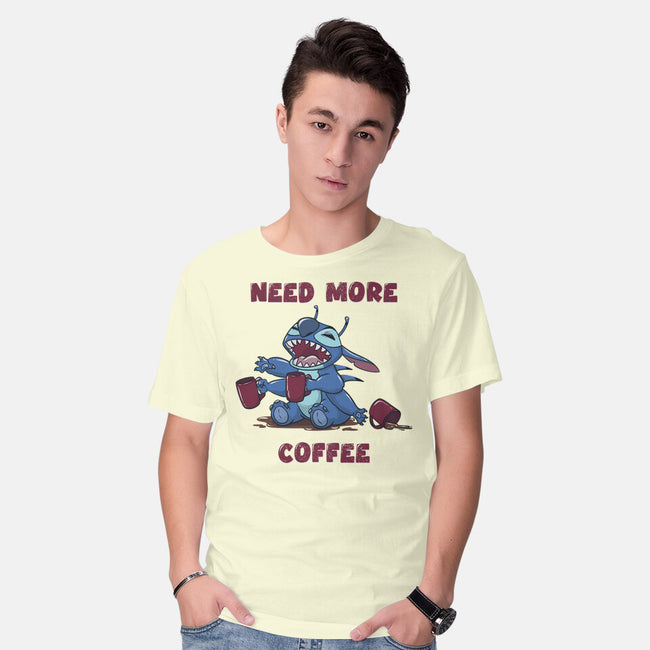 Need More Coffee-Mens-Basic-Tee-Claudia