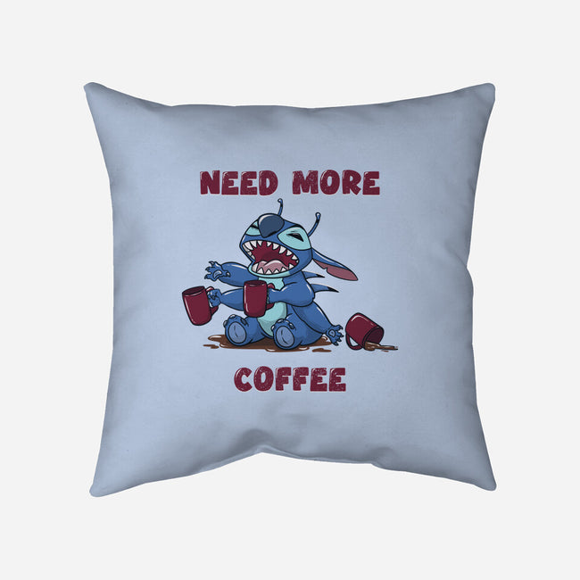 Need More Coffee-None-Removable Cover w Insert-Throw Pillow-Claudia