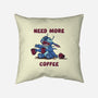 Need More Coffee-None-Removable Cover w Insert-Throw Pillow-Claudia