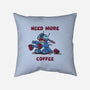 Need More Coffee-None-Removable Cover-Throw Pillow-Claudia