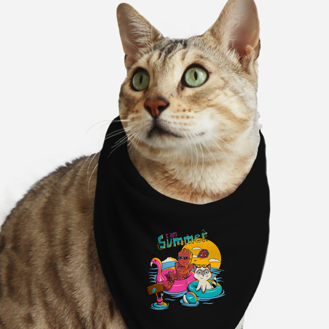 I Am Summer-Cat-Bandana-Pet Collar-leepianti