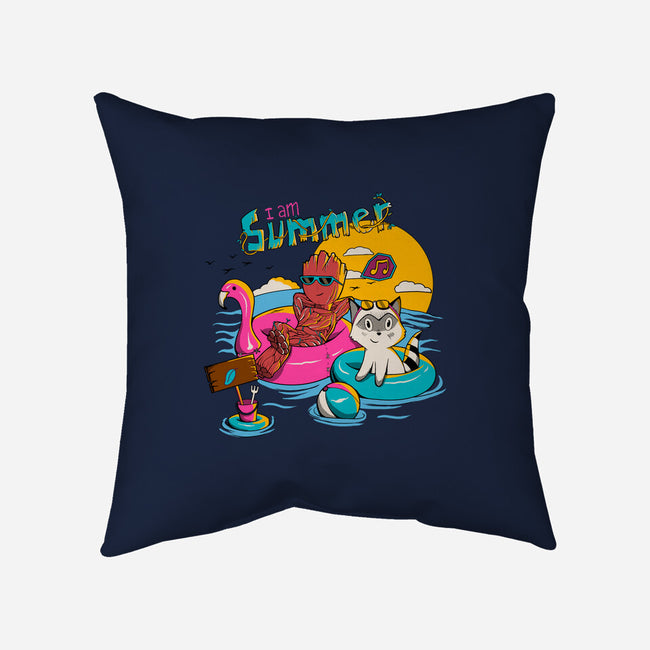 I Am Summer-None-Removable Cover w Insert-Throw Pillow-leepianti