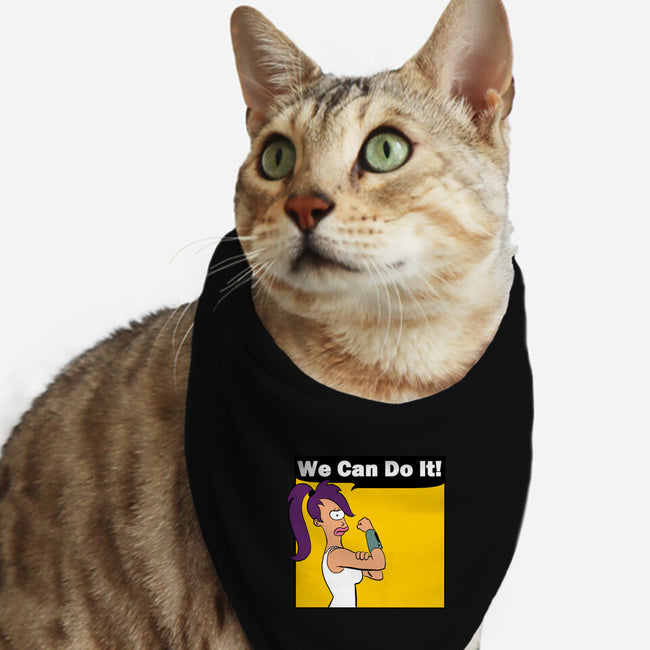 We Can Do It-Cat-Bandana-Pet Collar-intheo9