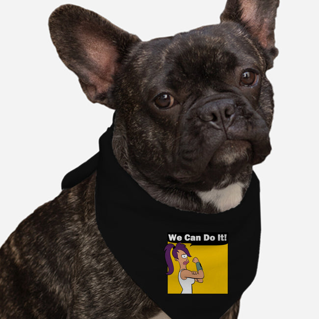 We Can Do It-Dog-Bandana-Pet Collar-intheo9