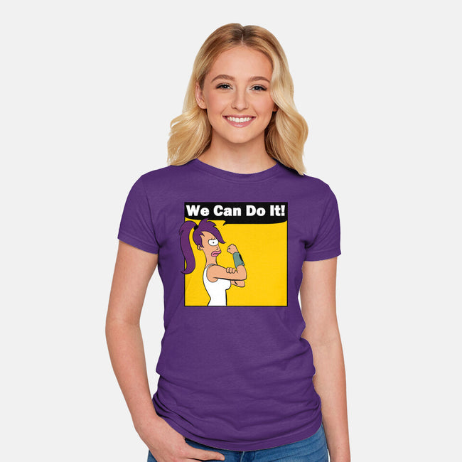 We Can Do It-Womens-Fitted-Tee-intheo9