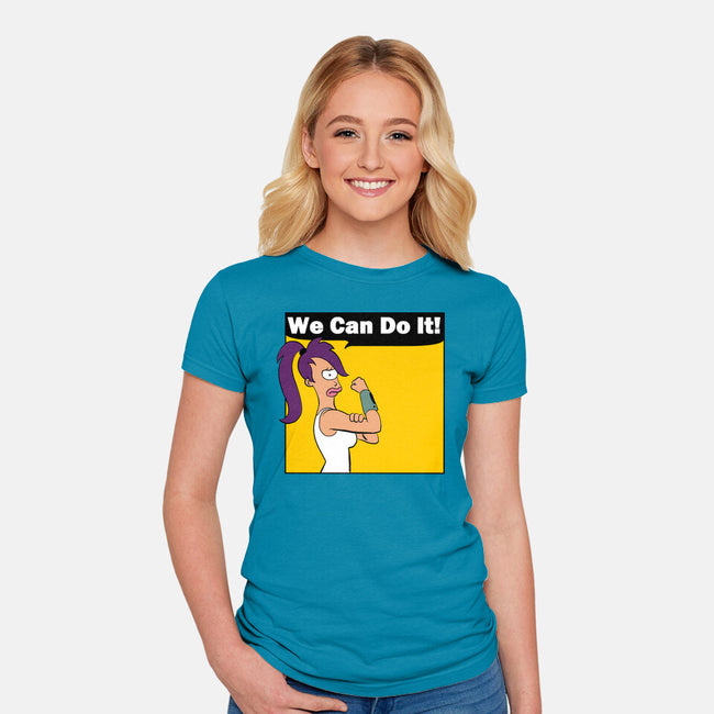 We Can Do It-Womens-Fitted-Tee-intheo9