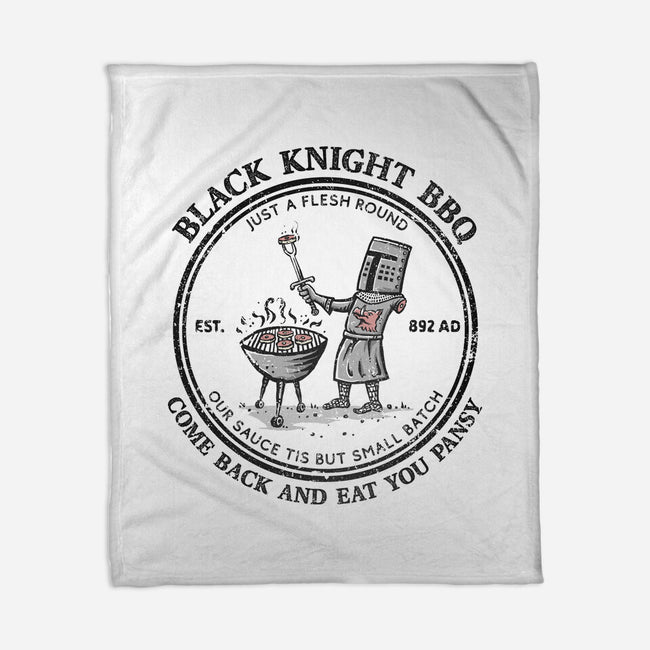 Black Knight BBQ-None-Fleece-Blanket-kg07