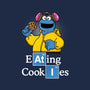 Eating Cookies-Unisex-Basic-Tee-Barbadifuoco