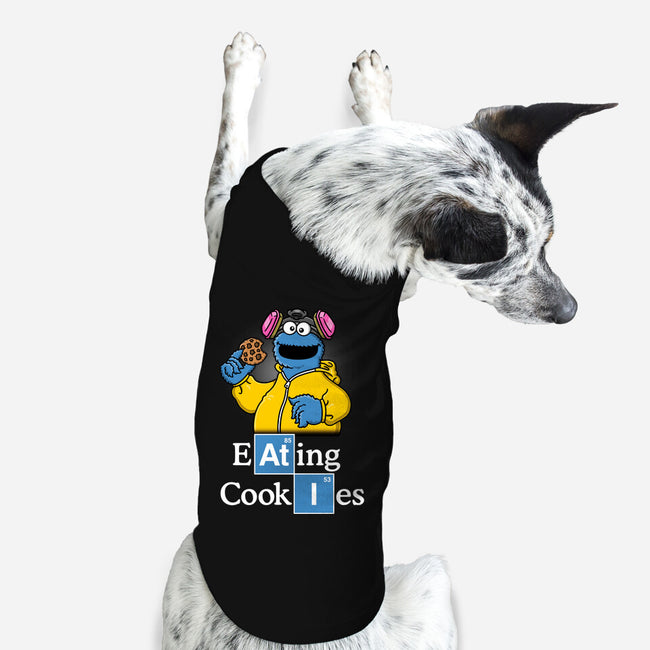 Eating Cookies-Dog-Basic-Pet Tank-Barbadifuoco