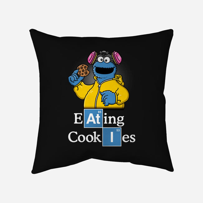 Eating Cookies-None-Removable Cover w Insert-Throw Pillow-Barbadifuoco