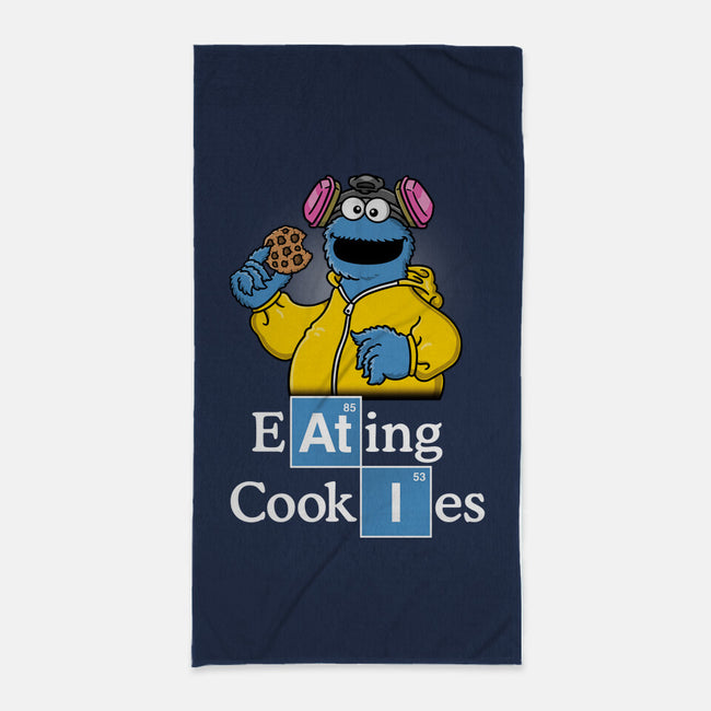 Eating Cookies-None-Beach-Towel-Barbadifuoco