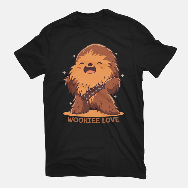 Wookie Love-Womens-Fitted-Tee-fanfreak1