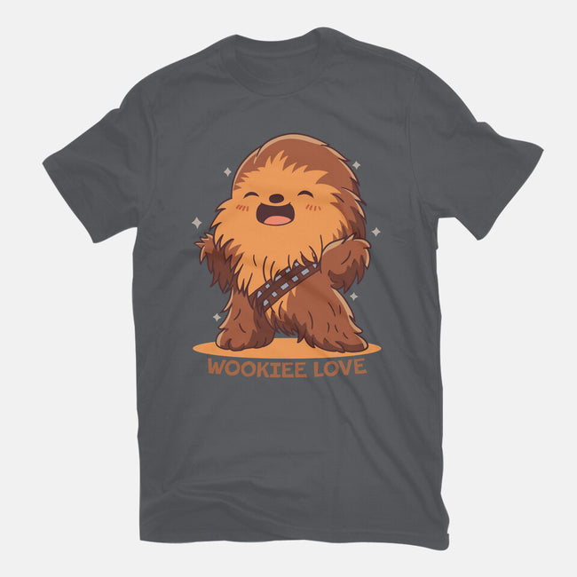 Wookie Love-Womens-Fitted-Tee-fanfreak1