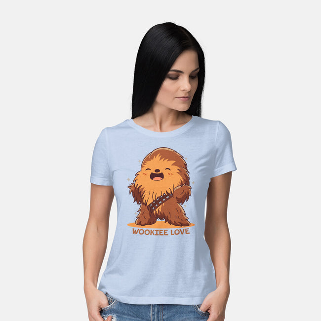 Wookie Love-Womens-Basic-Tee-fanfreak1