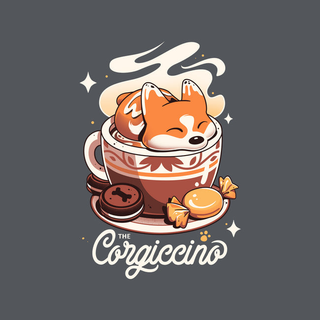 Corgi Coffee Break-Mens-Heavyweight-Tee-Snouleaf