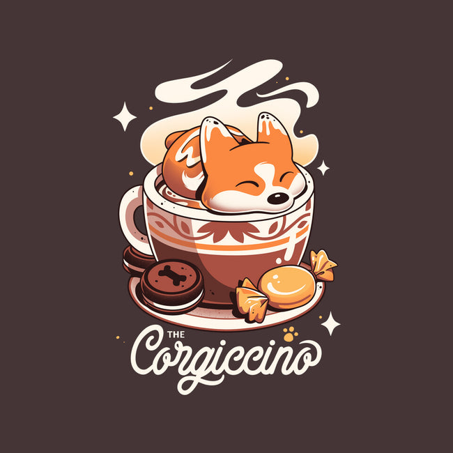 Corgi Coffee Break-None-Indoor-Rug-Snouleaf