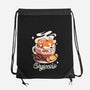 Corgi Coffee Break-None-Drawstring-Bag-Snouleaf