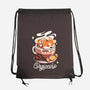 Corgi Coffee Break-None-Drawstring-Bag-Snouleaf