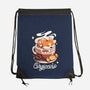 Corgi Coffee Break-None-Drawstring-Bag-Snouleaf