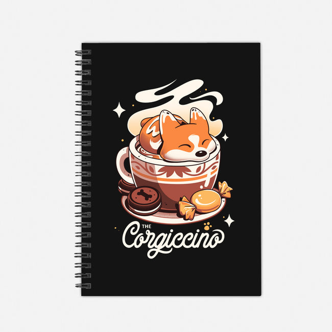 Corgi Coffee Break-None-Dot Grid-Notebook-Snouleaf