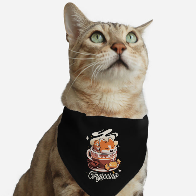 Corgi Coffee Break-Cat-Adjustable-Pet Collar-Snouleaf
