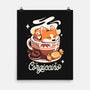 Corgi Coffee Break-None-Matte-Poster-Snouleaf