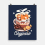 Corgi Coffee Break-None-Matte-Poster-Snouleaf