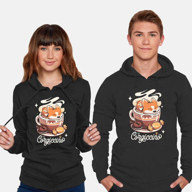 Corgi Coffee Break-Unisex-Pullover-Sweatshirt-Snouleaf