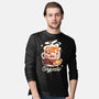 Corgi Coffee Break-Mens-Long Sleeved-Tee-Snouleaf