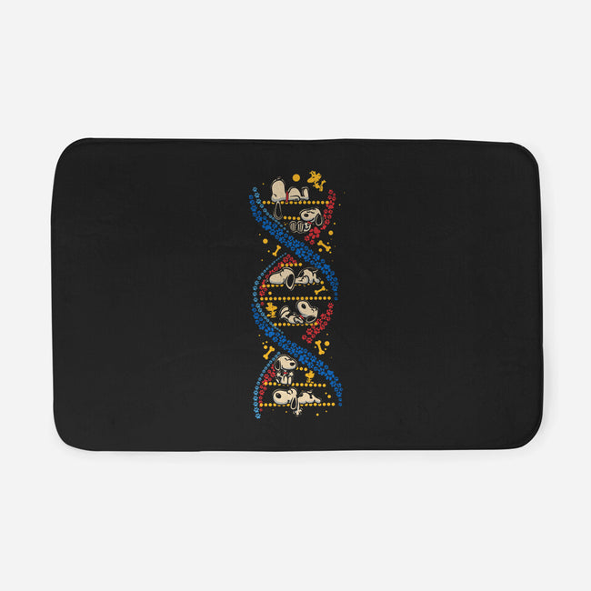 Beagles DNA-None-Memory Foam-Bath Mat-erion_designs