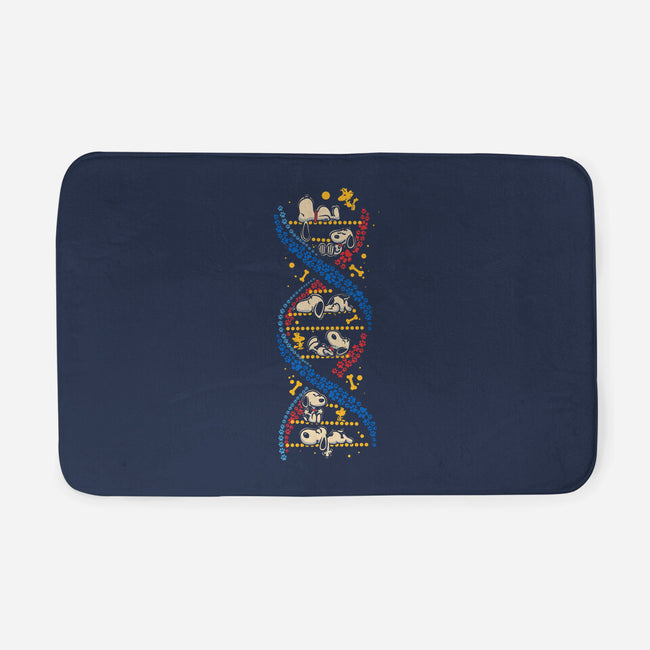 Beagles DNA-None-Memory Foam-Bath Mat-erion_designs