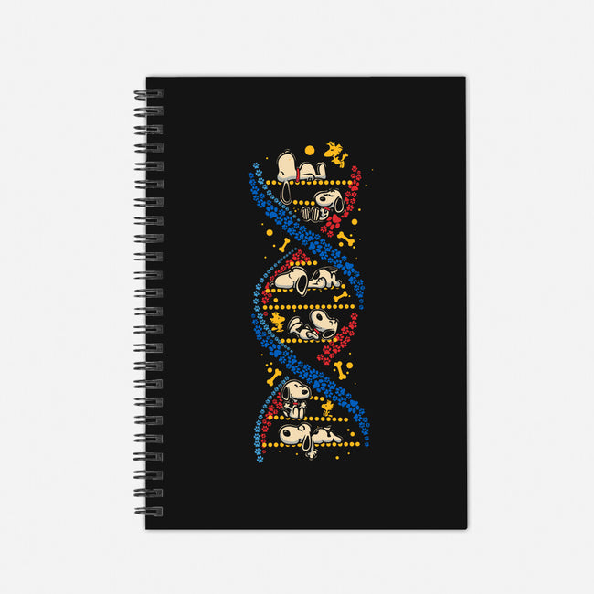 Beagles DNA-None-Dot Grid-Notebook-erion_designs