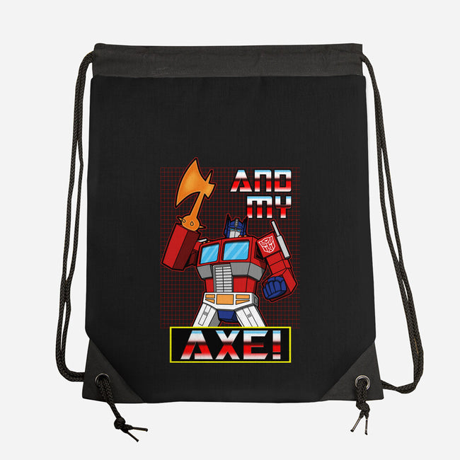 Cybertronian Axe-None-Drawstring-Bag-Boggs Nicolas