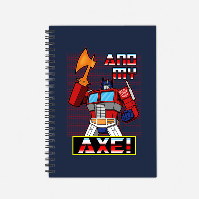 Cybertronian Axe-None-Dot Grid-Notebook-Boggs Nicolas