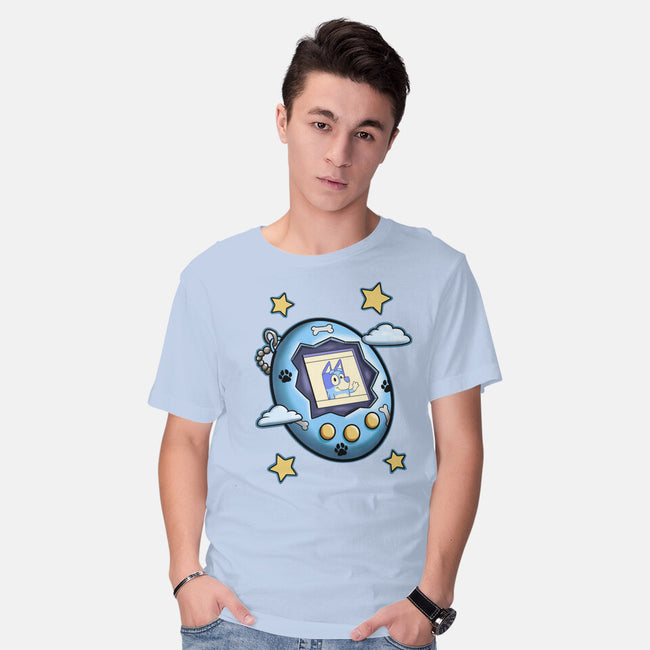 Sailor Bluey-Mens-Basic-Tee-nickzzarto by TeeFury