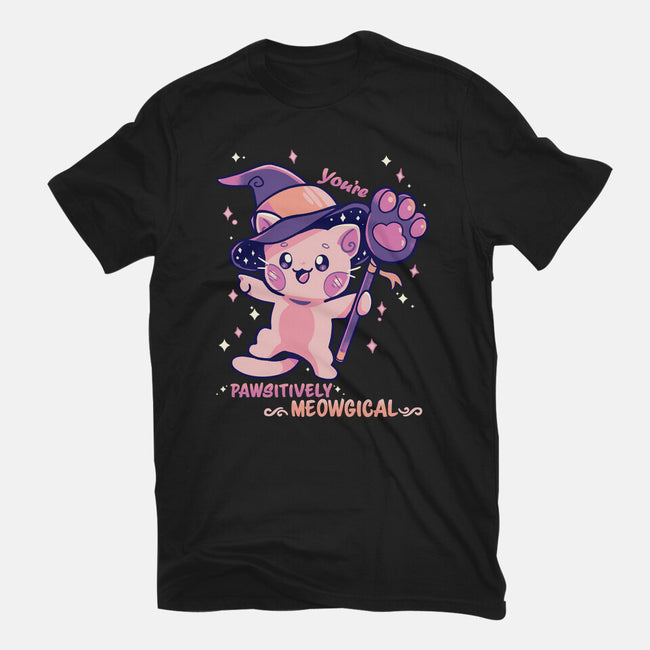 PAWsitively MEOWgical-Womens-Basic-Tee-TechraNova