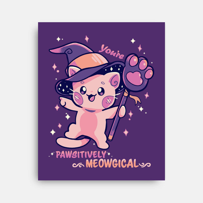PAWsitively MEOWgical-None-Stretched-Canvas-TechraNova