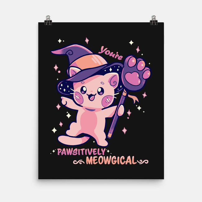PAWsitively MEOWgical-None-Matte-Poster-TechraNova