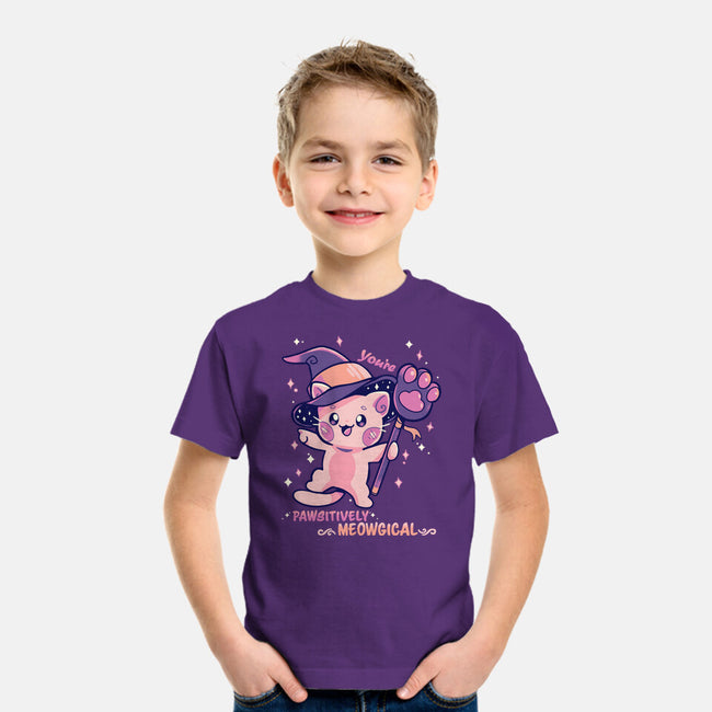 PAWsitively MEOWgical-Youth-Basic-Tee-TechraNova